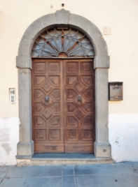 A fine door of Bolsena.